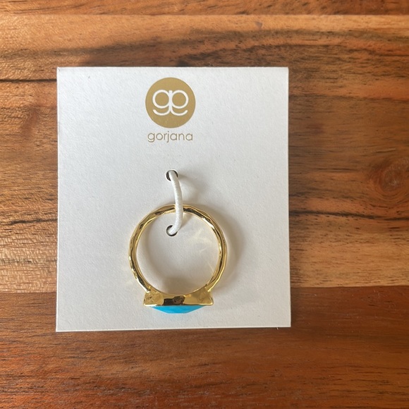 Gorjana ✨NWT Palisades Turquoise Ring | Size 7 - Picture 6 of 8